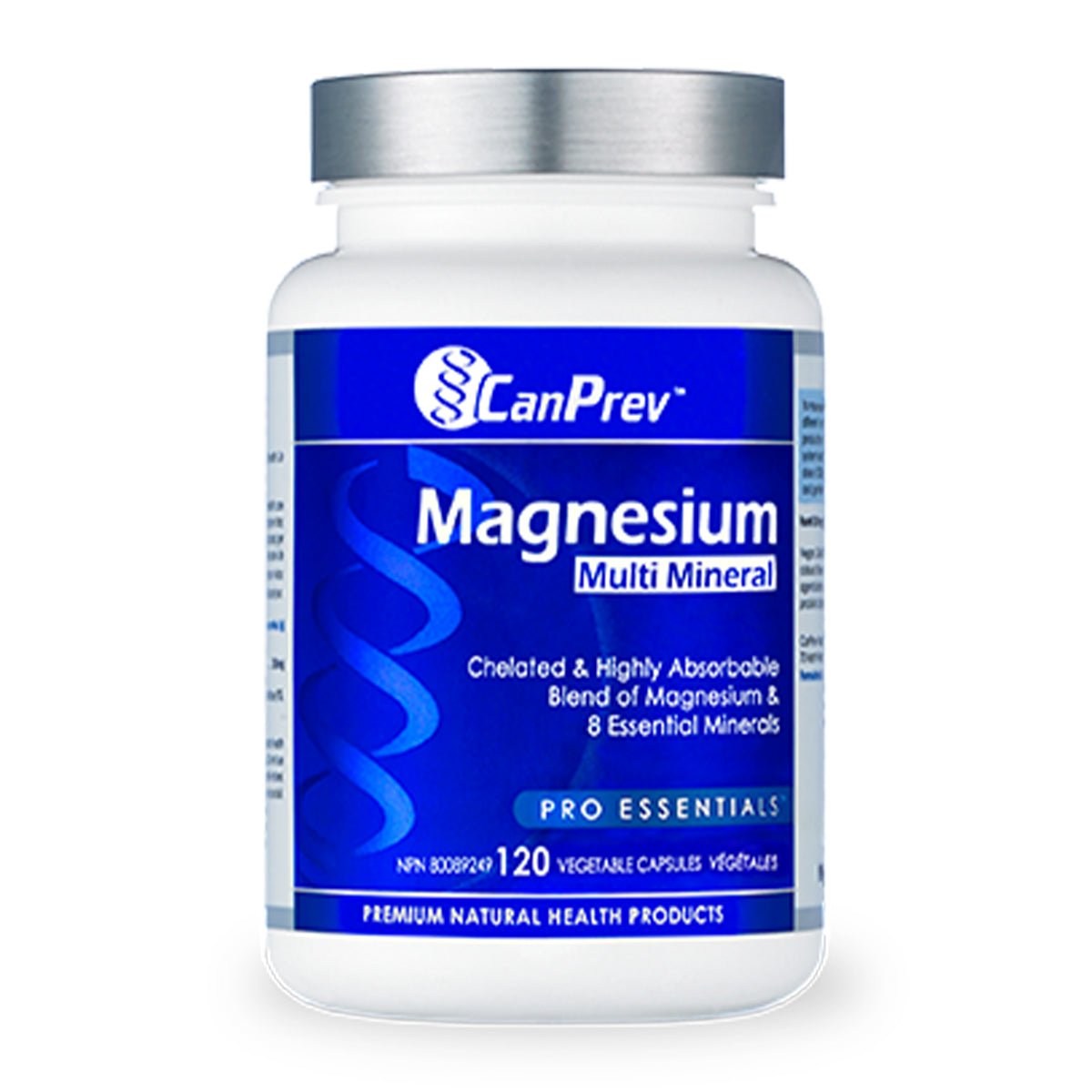 Product photo from eNatural Shopify for CanPrev – Magnesium Multi Mineral | 120 Capsules