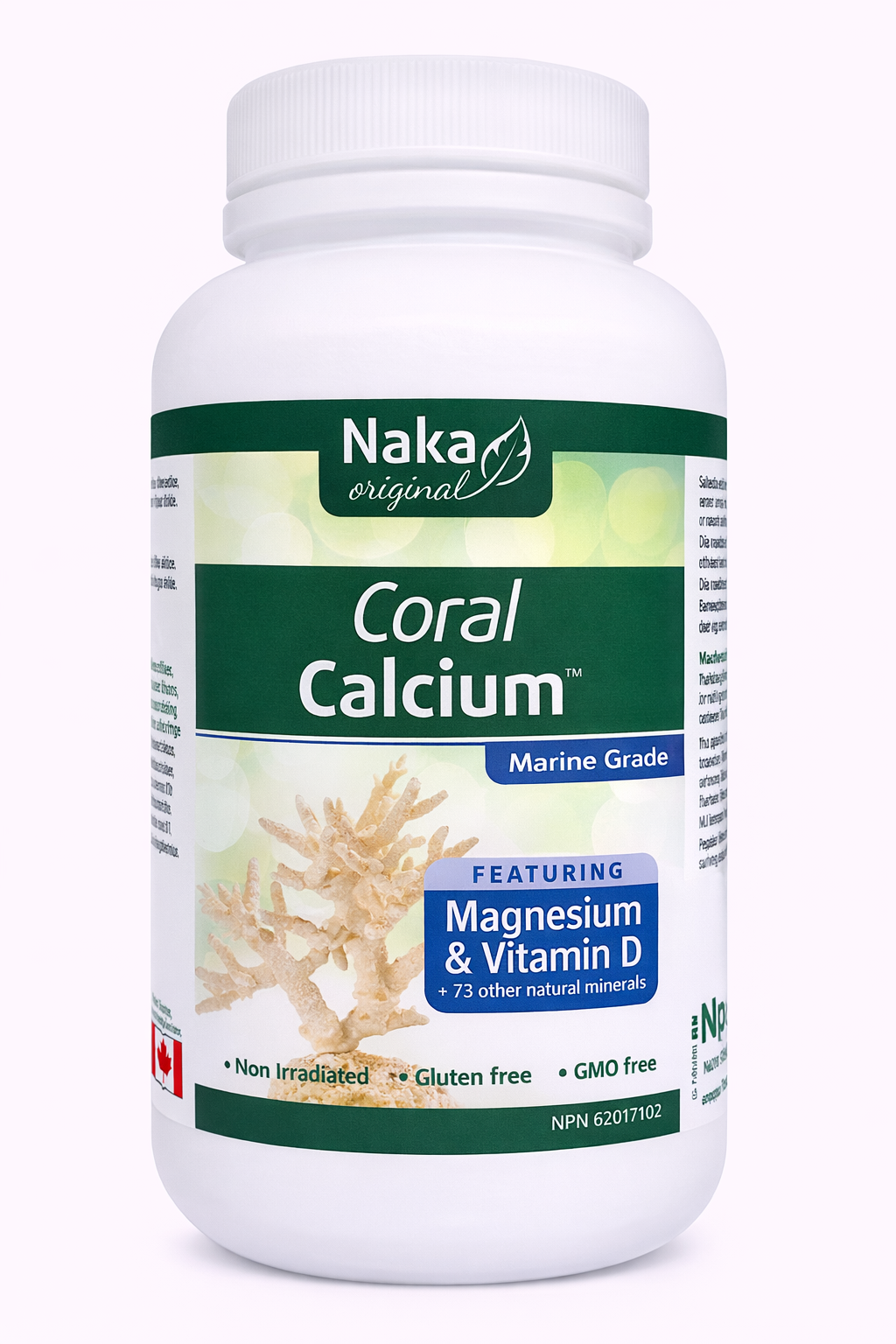 Product photo from eNatural Shopify for Naka Platinum Coral Calcium 90cps