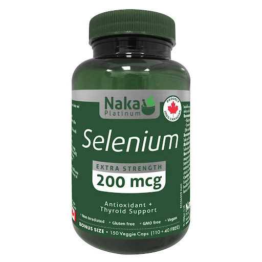 Product photo from eNatural Shopify for Naka Platinum Selenium 200mcg 150vcaps
