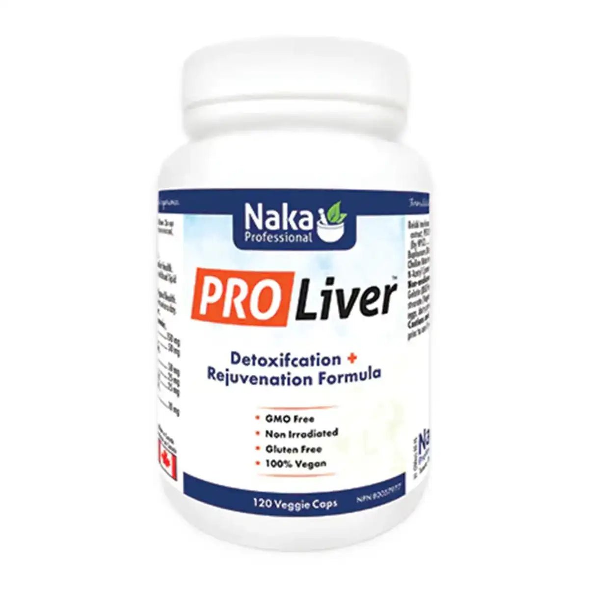 Product photo from eNatural Shopify for Naka Professional Pro Liver 120 Veggie Caps
