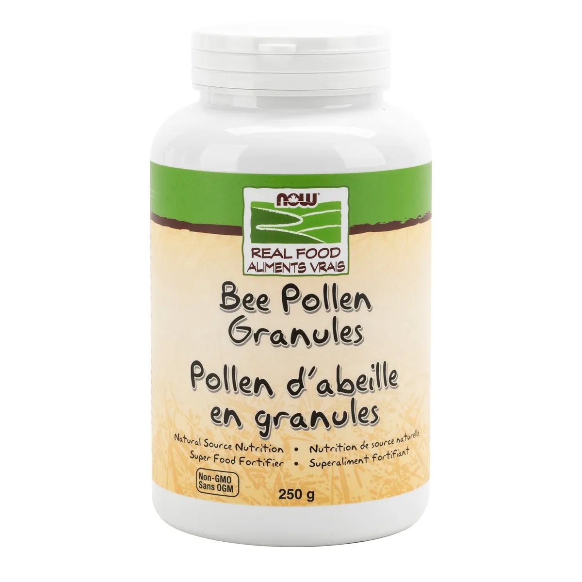 Product photo from eNatural Shopify for NOW Bee Pollen Granules 250g