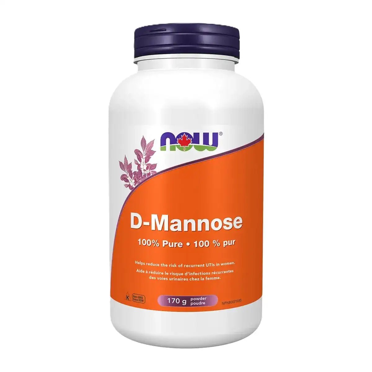 Product photo from eNatural Shopify for NOW D-Mannose 170g