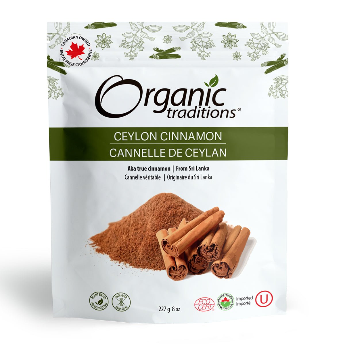 Product photo from eNatural Shopify for ORG TRAD-CEYLON CINN – AMON POWDER 227G