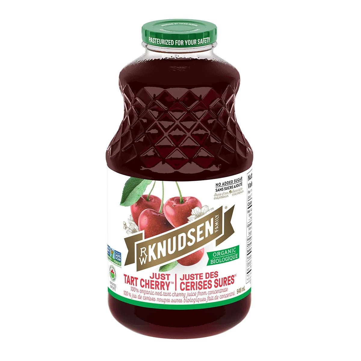 Product photo from eNatural Shopify for R.W. Knudsen Organic Juice Just Tart Cherry 946mL