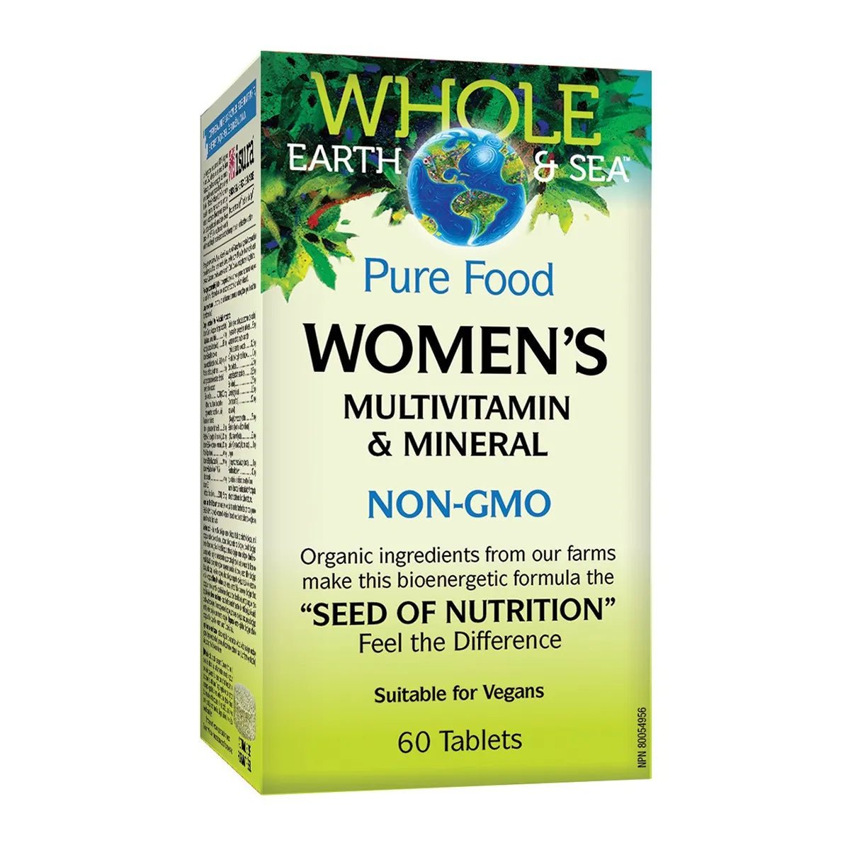 Product photo from eNatural Shopify for Whole Earth & Sea Women’s Multivitamin & Mineral (60 Tablets)